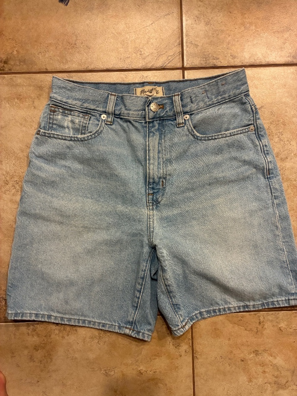 Madewell Baggy Jean Shorts
